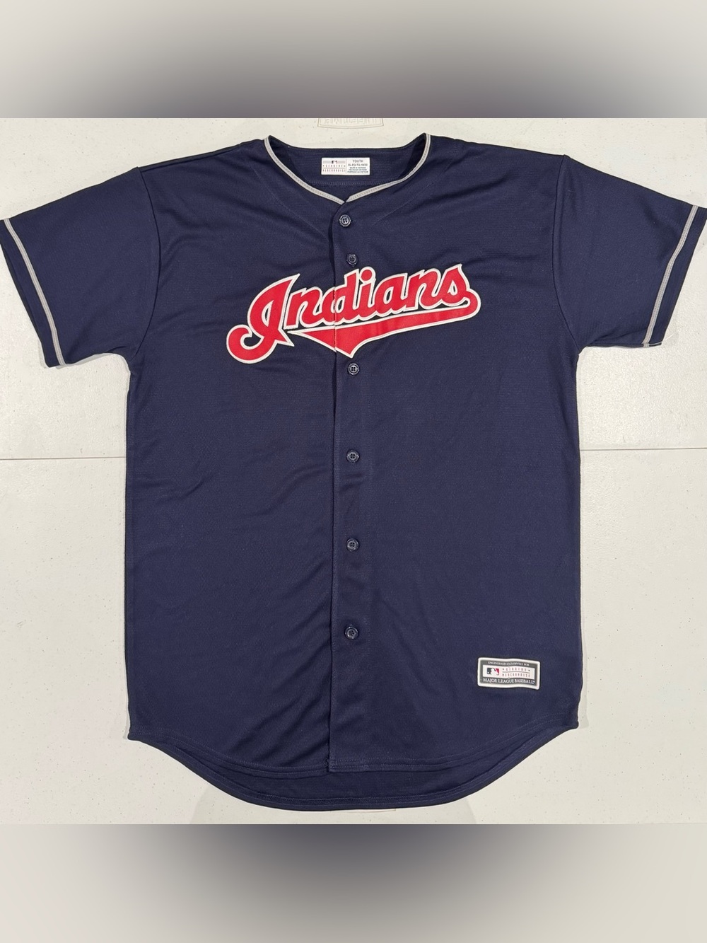 Majestic Cleveland Indians MLB Baseball
Jersey size youth XL